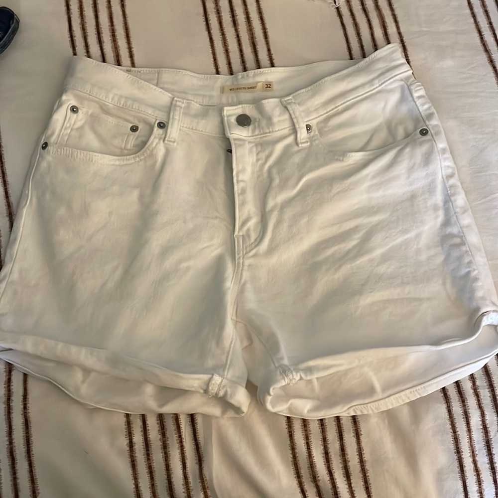 Mid Length Womens Shorts